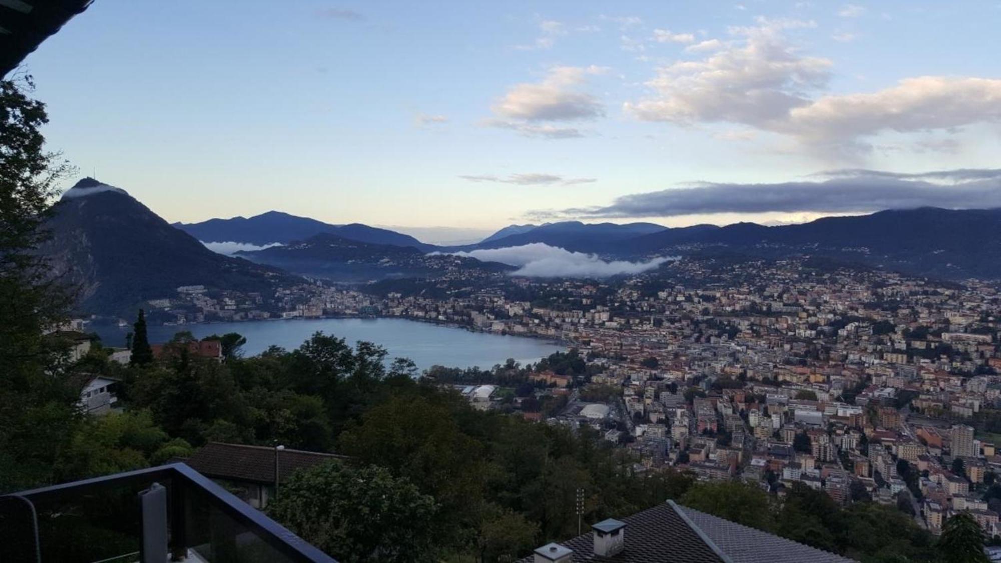 Al Bosco - Traumhafte Aussicht Auf Lugano Apartment Exterior photo