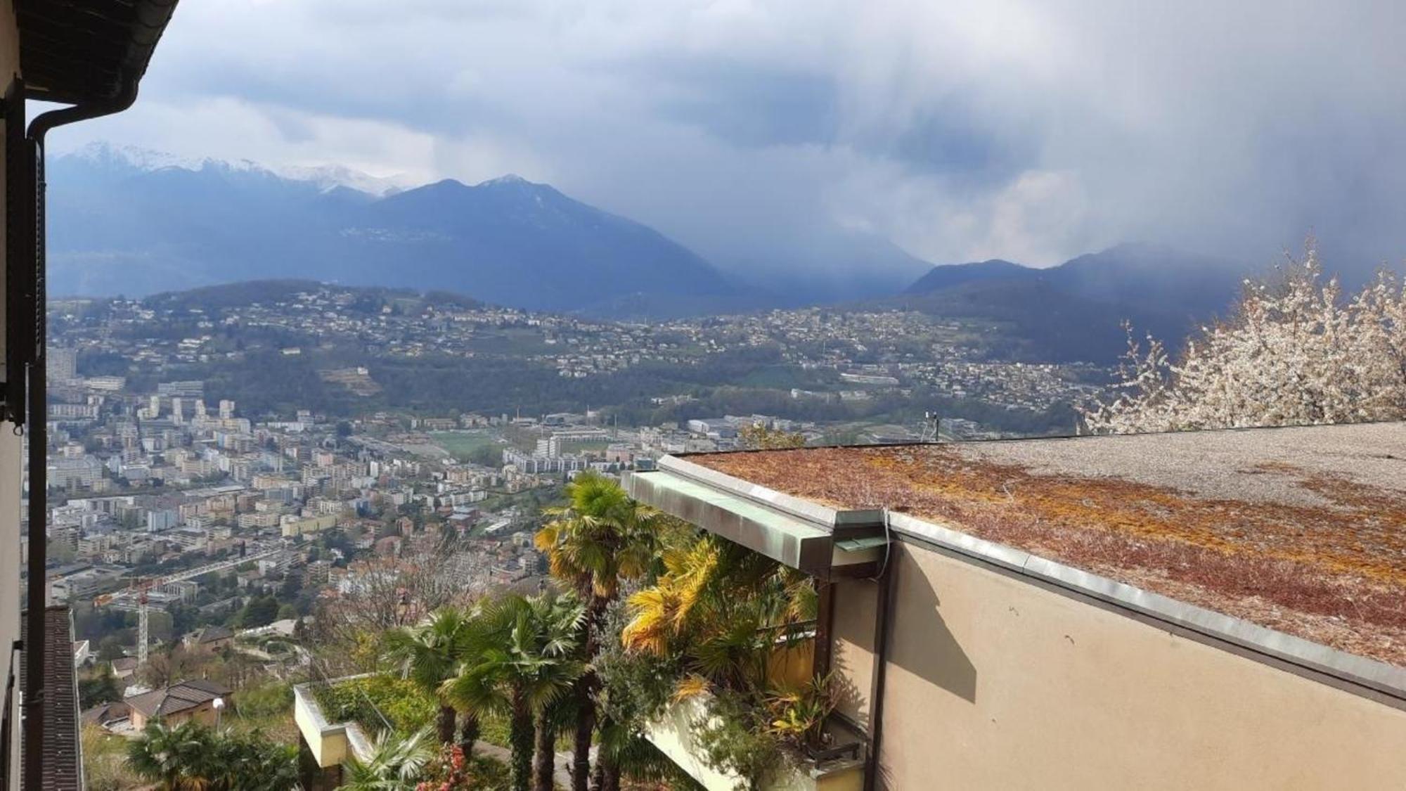 Al Bosco - Traumhafte Aussicht Auf Lugano Apartment Exterior photo