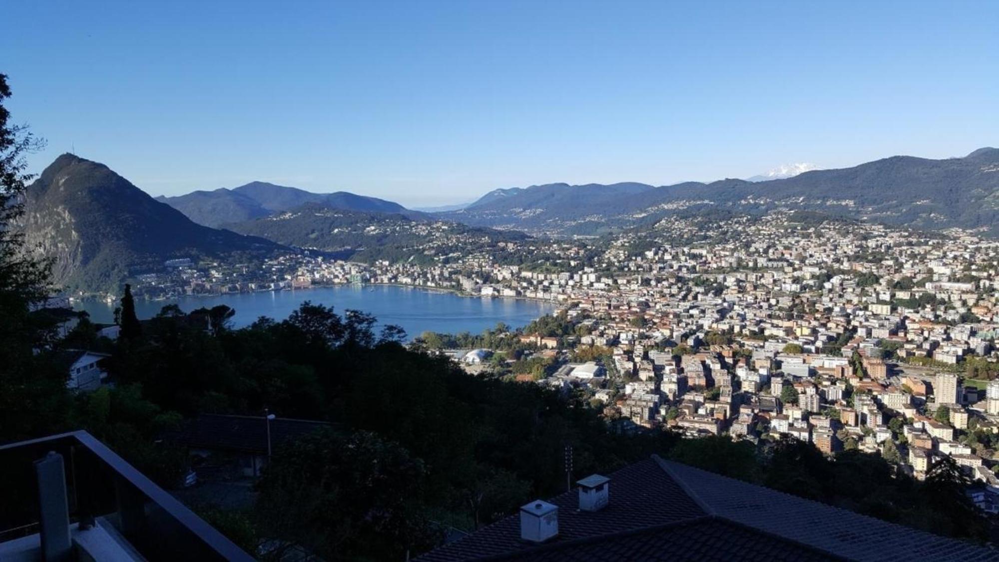 Al Bosco - Traumhafte Aussicht Auf Lugano Apartment Exterior photo